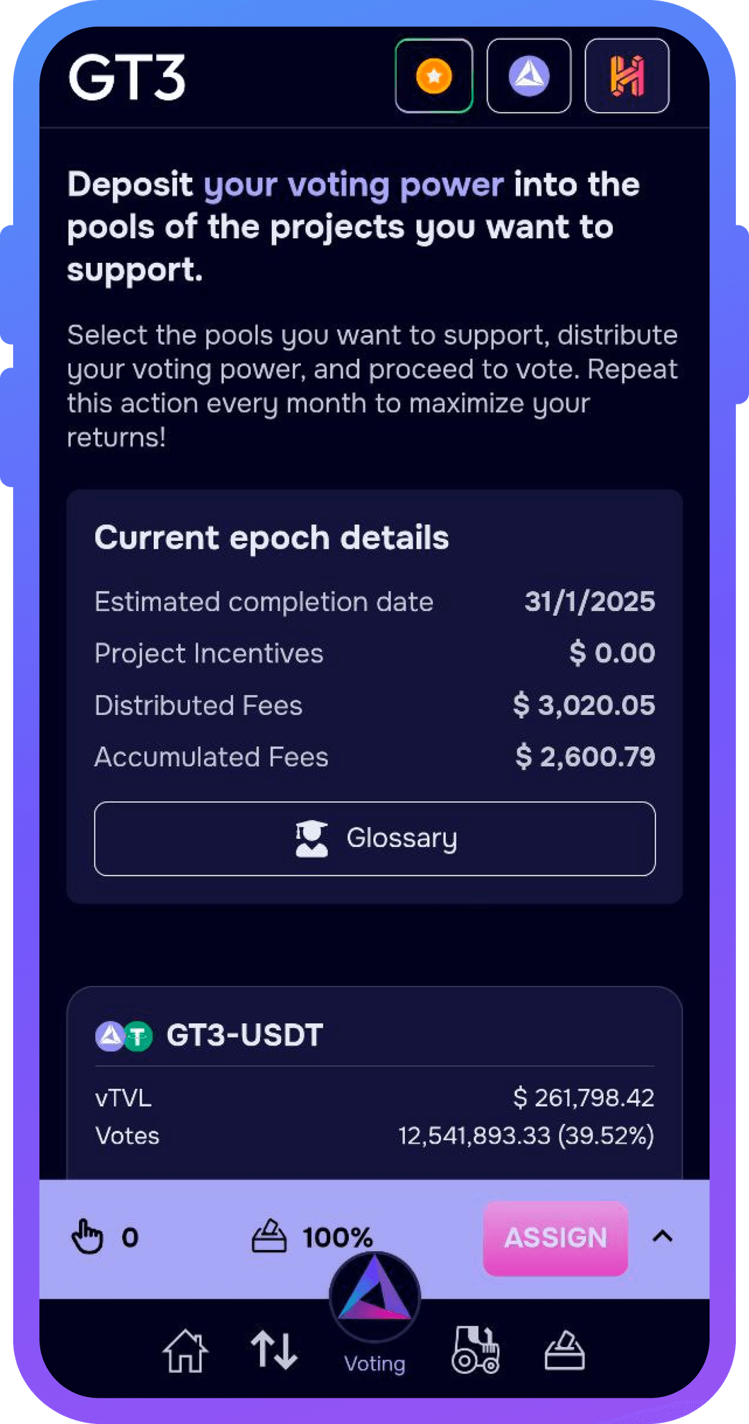 How to vote on GT3