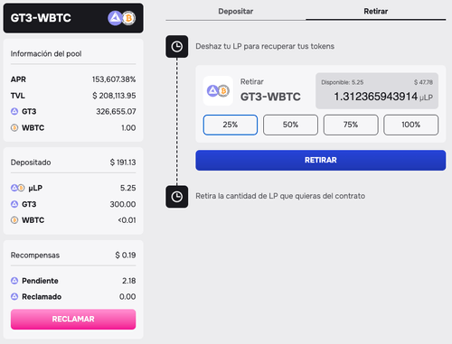 Metamask — withdraw step 1
