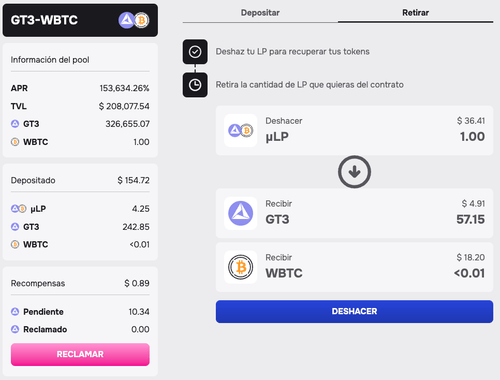 Metamask — withdraw step 2